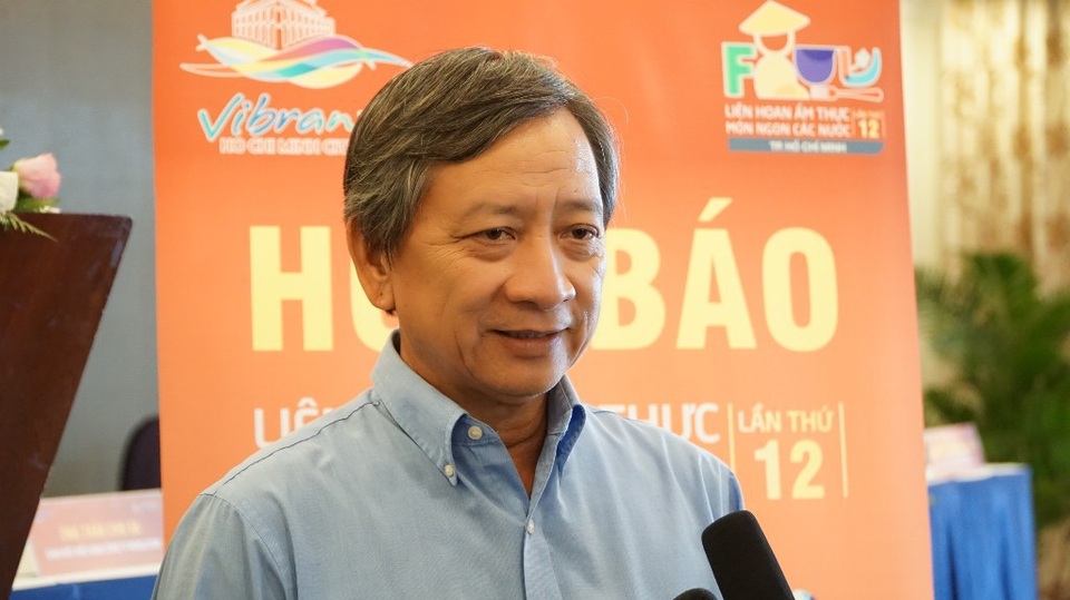 TPHCM chuẩn bị liên hoan “Món ngon các nước” lần thứ 12 - 1 Ông Chiêm Thành Long, PGĐ TT Nghiên cứu, Bảo tồn và Phát triển ầm thực Việt Nam cho biết khu ẩm thực Việt có giá thấp nhất là 10.000 đồng và cao nhất là 30.000 đồng/phần