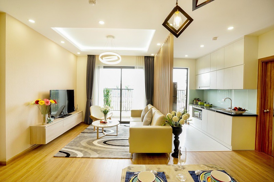 “Giải mã” sức hút căn hộ 1,1 tỉ đồng 2 phòng ngủ tại The K – Park - 2 Căn hộ mẫu The K – Park