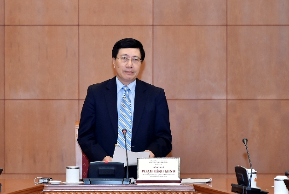 Lào và Campuchia là hai nước có tầm quan trọng đặc biệt đối với Việt Nam - 2
Phó Thủ tướng Phạm Bình Minh chủ trì Hội nghị