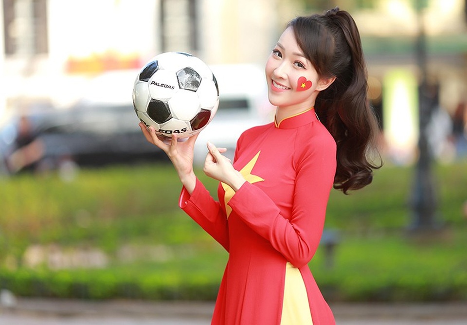 Nữ cổ động viên xinh đẹp của U23 Việt Nam - 10 Nữ cổ động viên xinh đẹp của U23 Việt Nam - 10