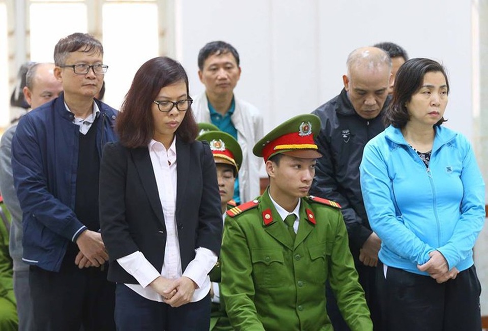 Viện Kiểm sát: Trịnh Xuân Thanh giữ vai trò quyết định - 2
Các bị cáo tại phiên xử ngày 25/1 (ảnh TTXVN)