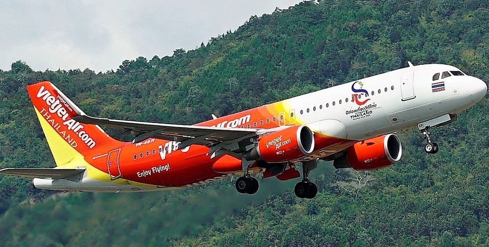 Vietjet sẽ sơn hình đội tuyển U23 Việt Nam lên máy bay? - 11 Tàu bay mang biểu tượng du lịch Thái Lan của Thái Vietjet