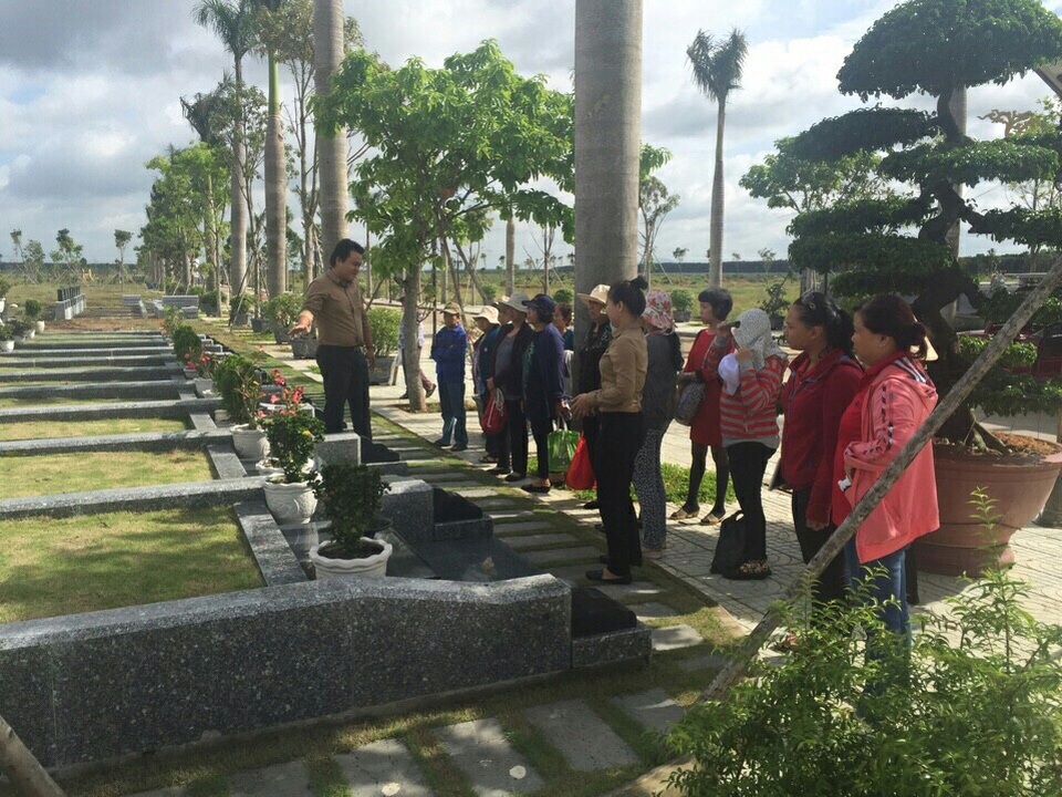 Đất lành cho người đã khuất - phân khúc tiềm năng - 2 Công viên nghĩa trang Hoa Viên Bình An