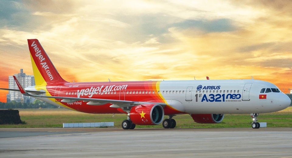 Vietjet sẽ sơn hình đội tuyển U23 Việt Nam lên máy bay? - 10 Tàu bay A321neo đầu tiên của Đông Nam Á