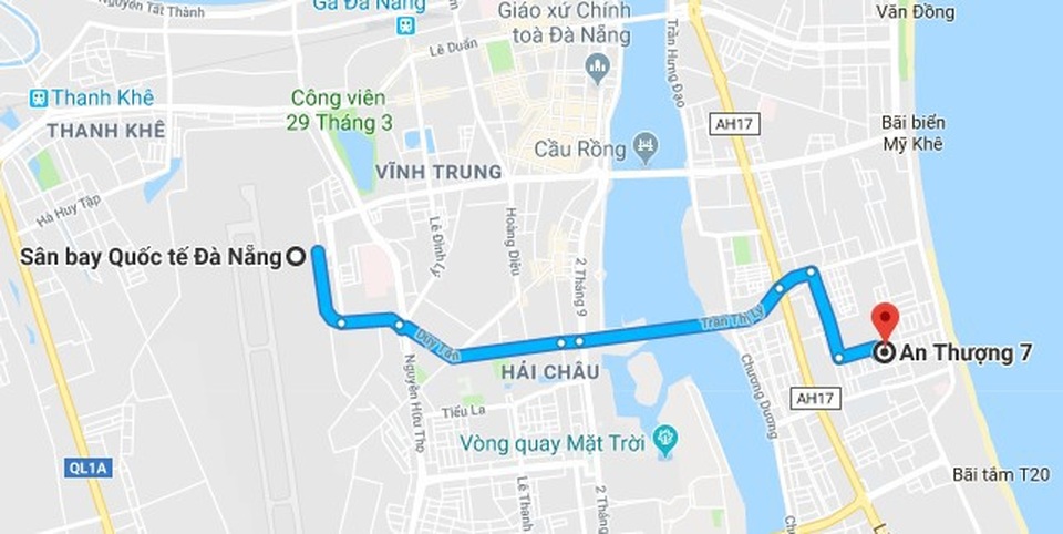 Đà Nẵng: Sa thải lái xe taxi “chặt chém” du khách - 1 Lái xe taxi đã chặt chém du khách 700 nghìn đồng cho quãng đường khoảng 6m, cao gấp 7 lần giá cước đúng mức
