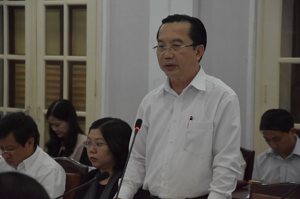 Chủ tịch UBND quận 1 Trần Thế Thuận kiến nghị mở rộng phố đi bộ Bùi Viện