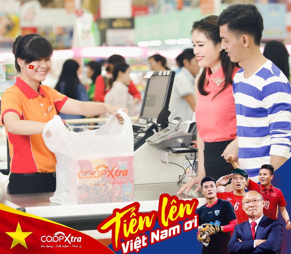 Co.opmart giảm giá mạnh 2.300 sản phẩm cổ vũ trận chung kết U23 Việt Nam - 1 Co.opmart giảm giá mạnh 2.300 sản phẩm cổ vũ trận chung kết U23 Việt Nam - 1