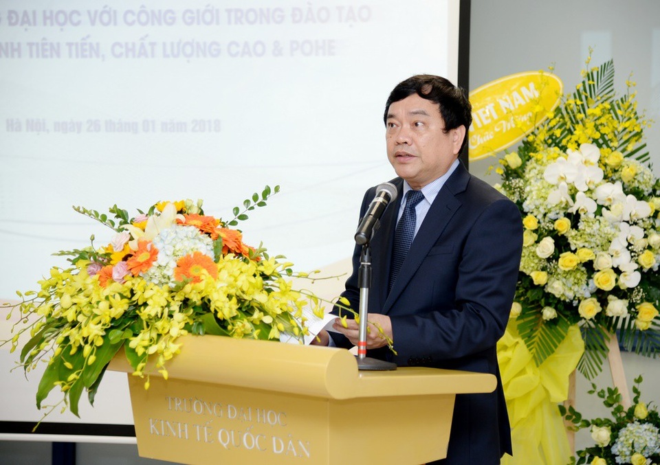 Cần một cơ chế hợp tác giữa doanh nghiệp với trường đại học trong đào tạo - 1
GS.TS Trần Thọ Đạt, Hiệu trưởng trường ĐH Kinh tế quốc dân