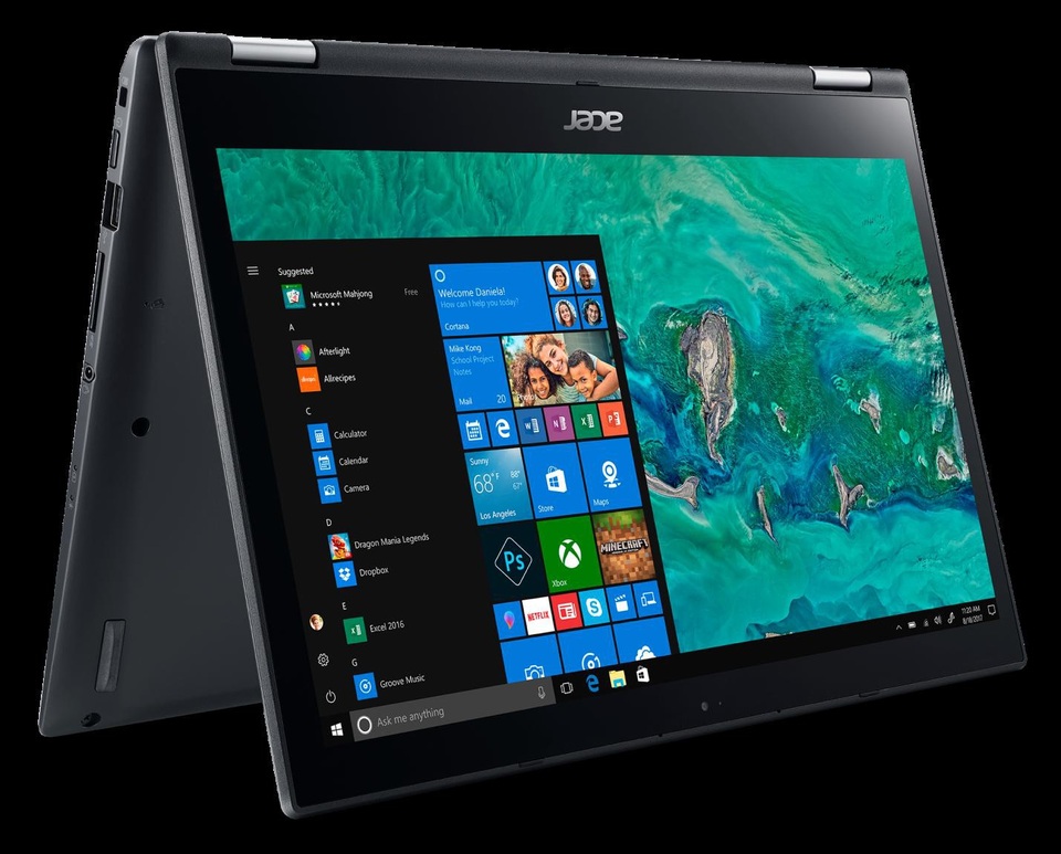 Dòng laptop Spin Series gập xoay 360 độ, màn hình cảm ứng ra mắt tại Việt Nam - 2 Dòng laptop Spin Series gập xoay 360 độ, màn hình cảm ứng ra mắt tại Việt Nam - 2