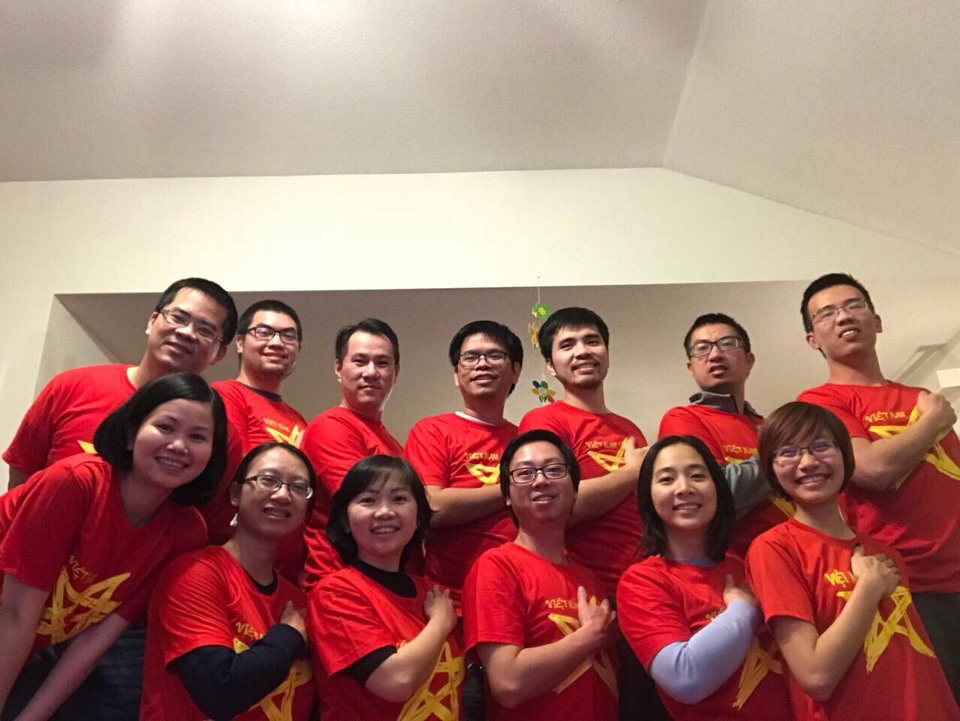 Du học sinh Việt khắp 5 châu thức trắng đêm, rực lửa cảm xúc cổ vũ U23 Việt Nam - 8 Tuyết rơi thì mặc tuyết! Tinh thần cổ động viên Việt Nam tại Mizzou vẫn cao ngùn ngụt!