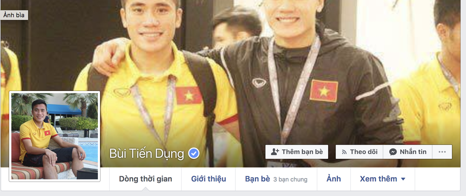 Facebook của các cầu thủ U23 Việt Nam đóng dấu chính chủ trước nạn lừa đảo - 2 Facebook của các cầu thủ U23 Việt Nam đóng dấu chính chủ trước nạn lừa đảo - 2
