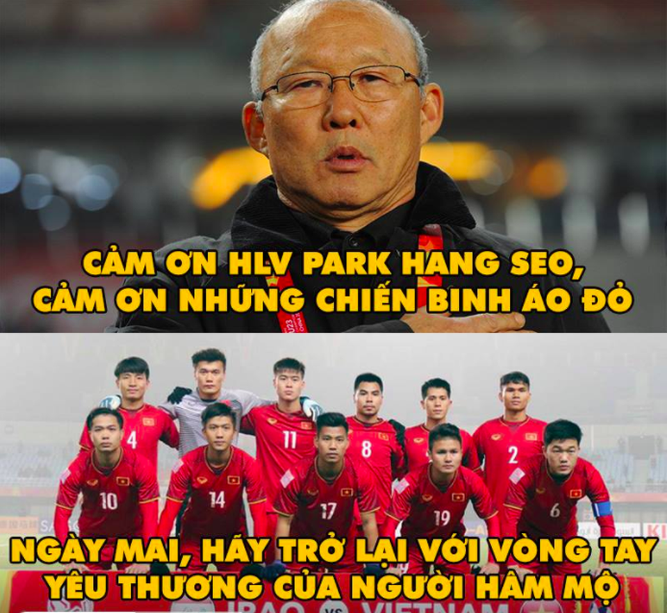 U23 Việt Nam: Thắng làm vua, thua vẫn là anh hùng! - 4 Cảm ơn các anh và vị HLV tài năng