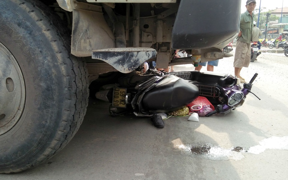 Hiện trường vụ tai nạn