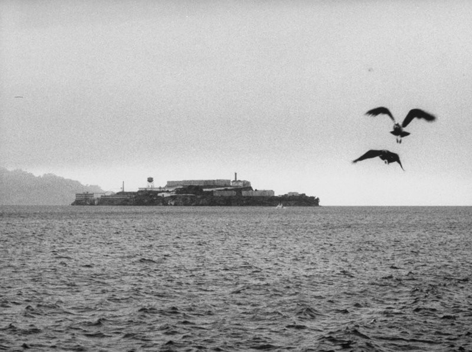 
Bức ảnh chụp nhà tù Alcatraz sau vụ vượt ngục nổi tiếng năm 1962 (Ảnh: Getty)
