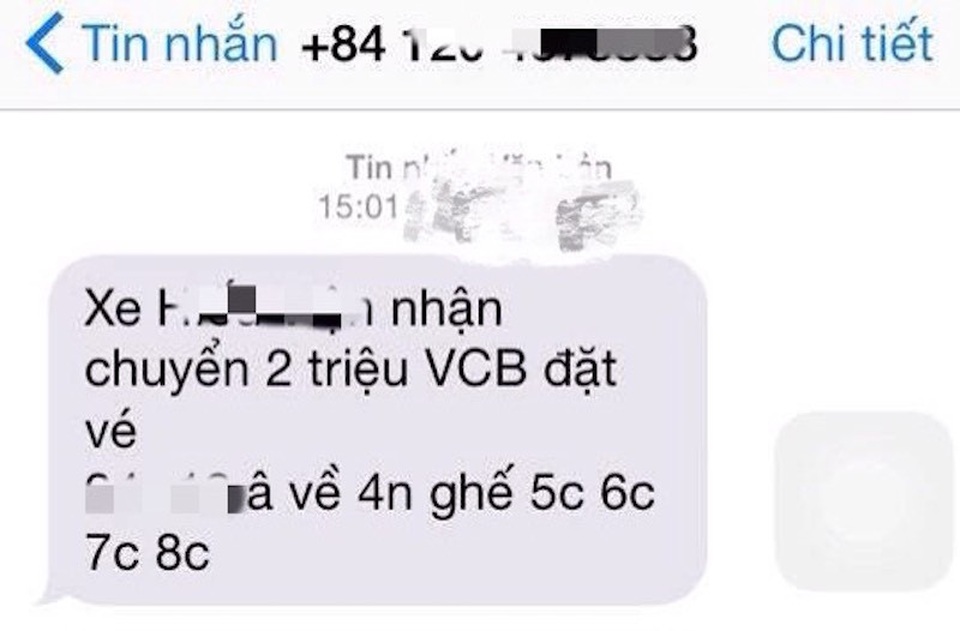 Đường về quê đón Tết mất vui vì giá vé xe... “chặt chém” - 2 Người dân đặt vé đi từ TPHCM ra Hà Tĩnh ngày 24 tháng Chạp (9/2) với giá 1,4 triệu đồng/vé, đặt cọc trước 2 triệu đồng cho 4 vé