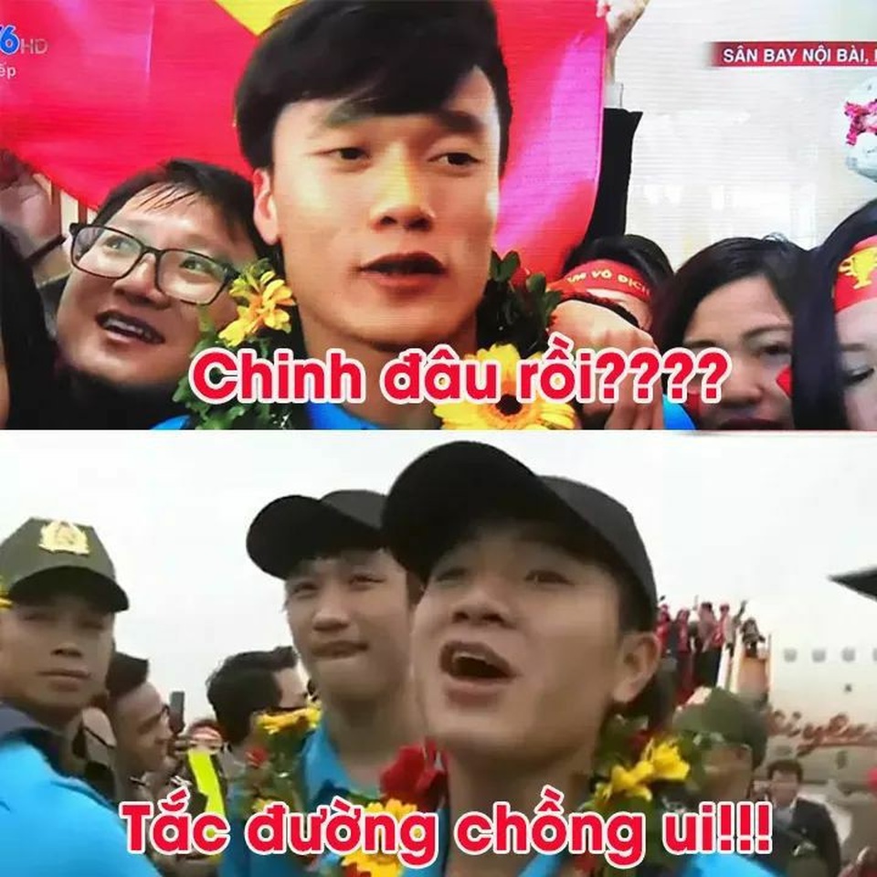 Cười ngất ảnh chế Đức Chinh… “có bầu” với Bùi Tiến Dũng, nghịch tóc MC Mai Ngọc - 12 Chàng trai Phú Thọ sinh năm 1997 thậm chí còn trở thành đề tài ảnh chế sôi nổi sau khi cư dân mạng đồn thổi về mối quan hệ thân thiết giữa Bùi Tiến Dũng và Hà Đức Chinh.