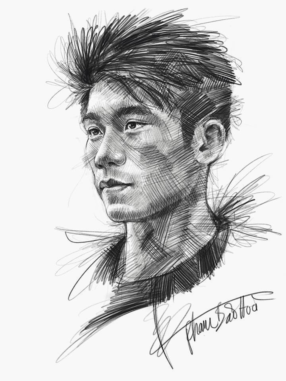 Ngắm bộ ký họa dàn tuyển thủ U23 Việt Nam cực "chất" - 16