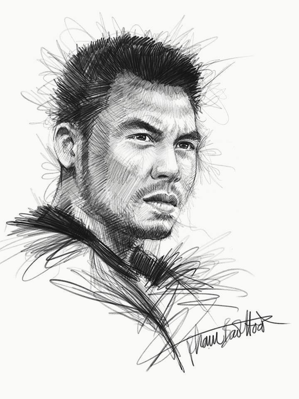 Ngắm bộ ký họa dàn tuyển thủ U23 Việt Nam cực "chất" - 9