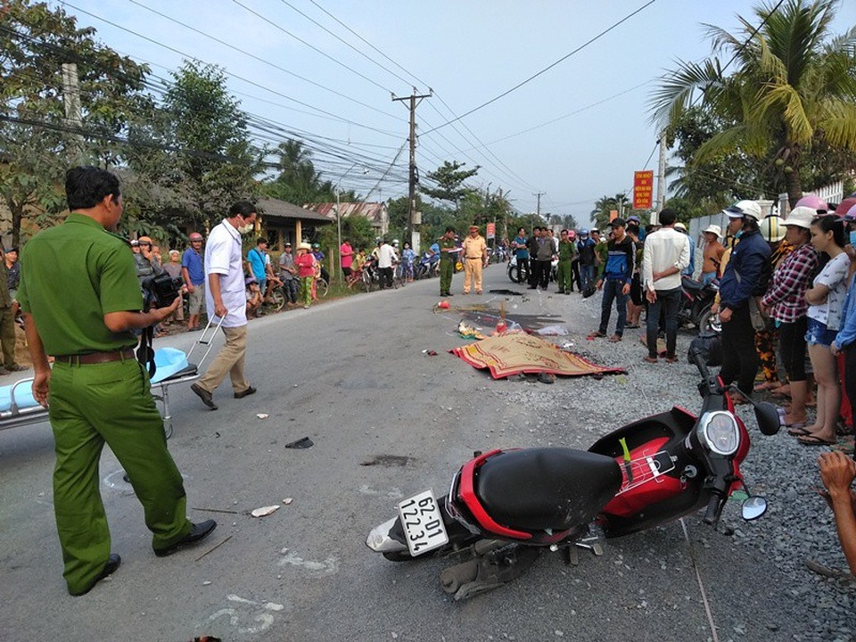 Hiện trường vụ tai nạn