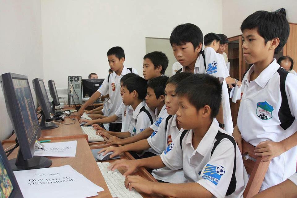 Cậu bé mắt híp đã dậy thì thành đội trưởng Xuân Trường của U23 thế nào? - 6 Đôi mắt híp là đặc điểm nổi bật của Xuân Trường.