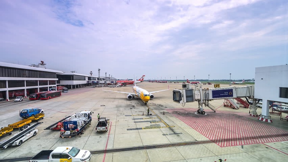 Nhân viên sân bay Thái Lan bị sa thải sau khi đánh du khách Trung Quốc - 2 Một góc sân bay Don Mueang, Thái Lan