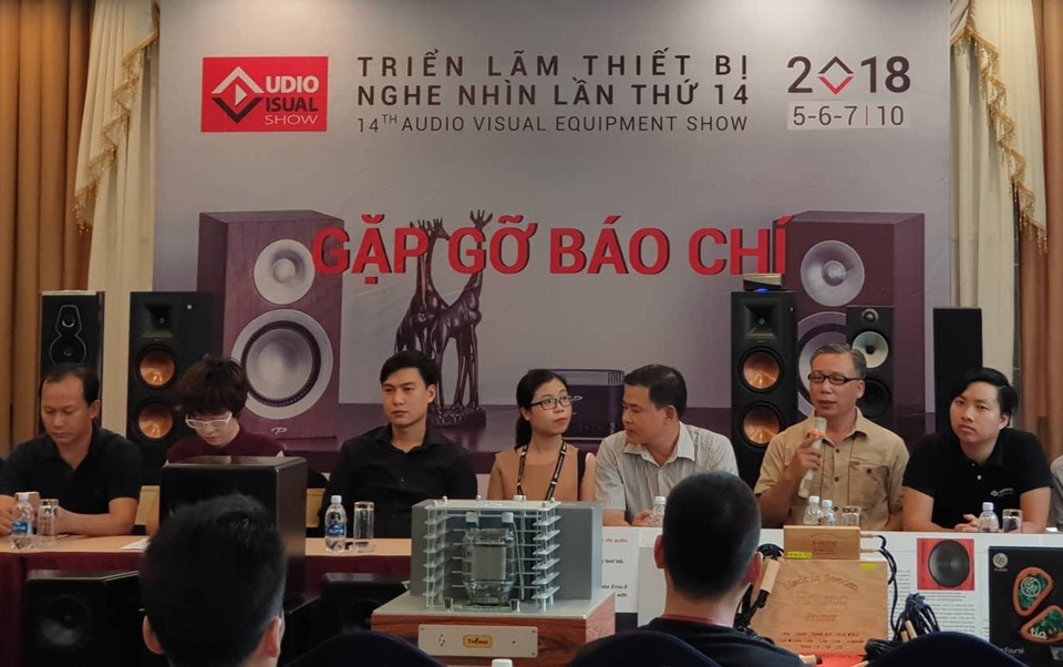 Đại diện Duy Anh Audio nói về loạt sản phẩm sẽ được trưng bày