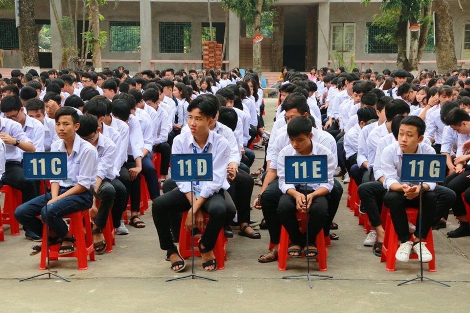 Ninh Bình khai mạc “Tuần lễ hưởng ứng học tập suốt đời năm 2018” - 3
Đông đảo đại diện các ban ngành đoàn thể, các thầy cô giáo và các em học sinh dự lễ khai mạc Tuần lễ học tập suốt đời.