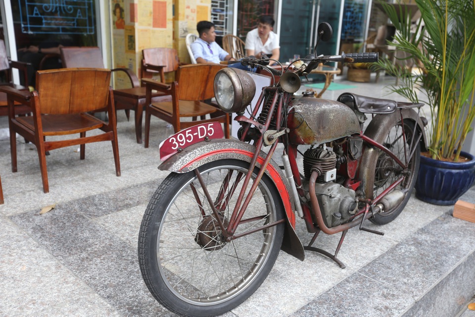 Những chiếc xe mô tô trước đây từng phổ biến trên đường phố Sài Gòn.