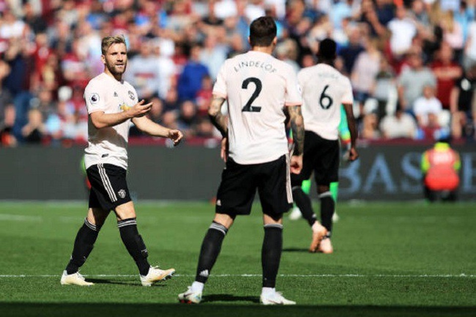 Pogba không còn che giấu sự bất hòa với Mourinho - 2 Luke Shaw: “Chúng tôi đã không thi đấu như một đội trong trận gặp West Ham”