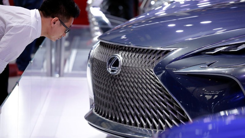 
Lâu nay Toyota vẫn nhập khẩu xe Lexus sản xuất tại Nhật vào Trung Quốc
