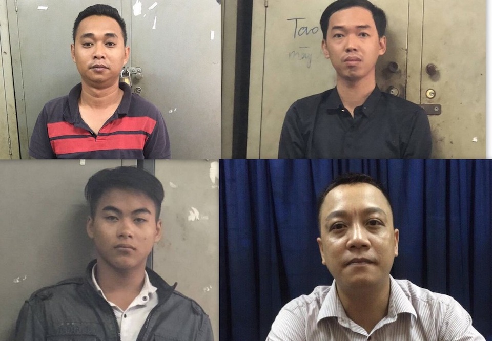 Nhận chuyển gói hàng cấm, giám đốc bị nhóm buôn ma tuý đòi 1,3 tỷ đồng - 1 Các đối tượng liên quan