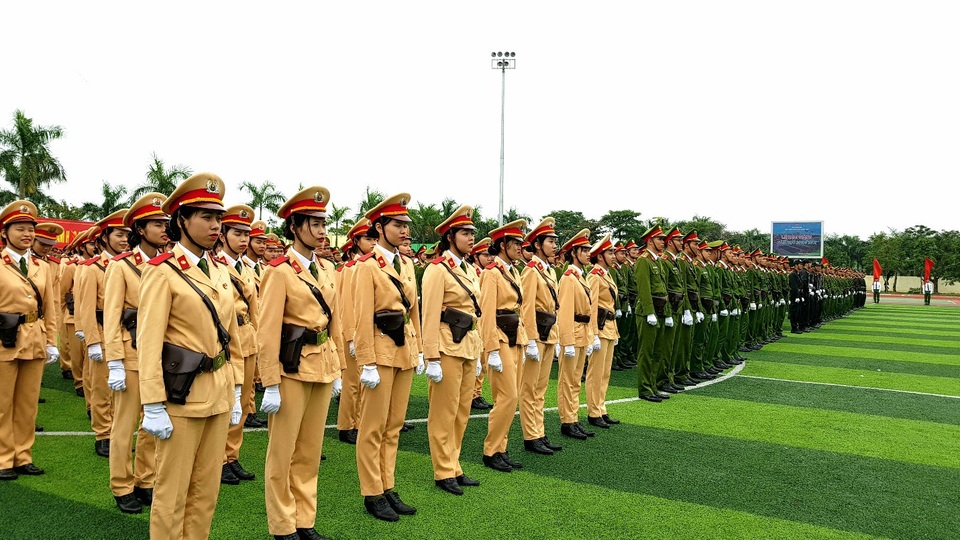 Học viện Cảnh sát nhân dân duyệt binh mừng năm học mới - 3 Học viện Cảnh sát nhân dân duyệt binh mừng năm học mới - 3