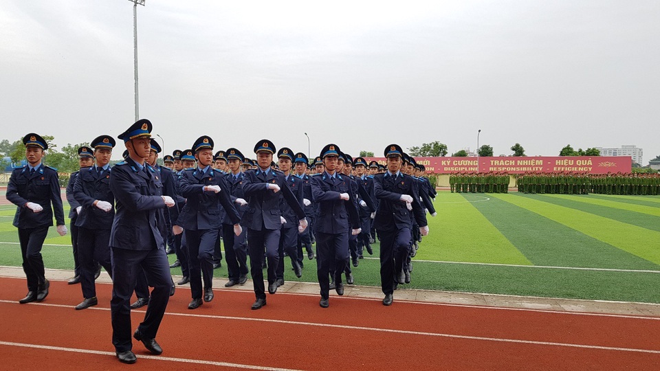 Học viện Cảnh sát nhân dân duyệt binh mừng năm học mới - 6 Học viện Cảnh sát nhân dân duyệt binh mừng năm học mới - 6