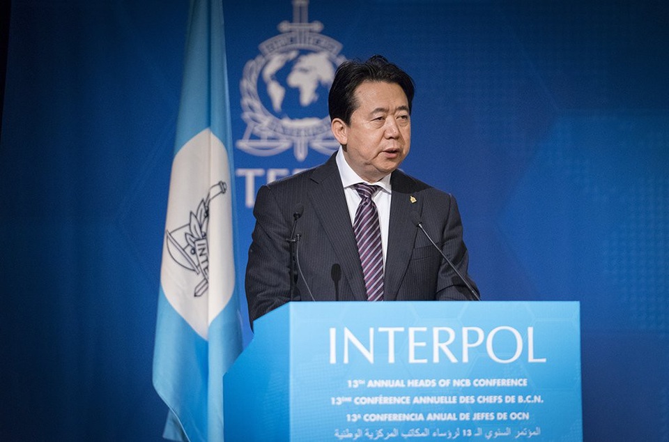 Vụ chủ tịch Interpol “sa lưới”: Thiệt hại không chỉ với Trung Quốc - 1
Cựu Chủ tịch Interpol Mạnh Hoành Vĩ (Ảnh: Interpol)