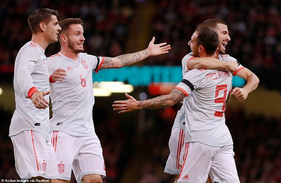 
Tây Ban Nha đã thể hiện phong độ ấn tượng tại Cardiff
