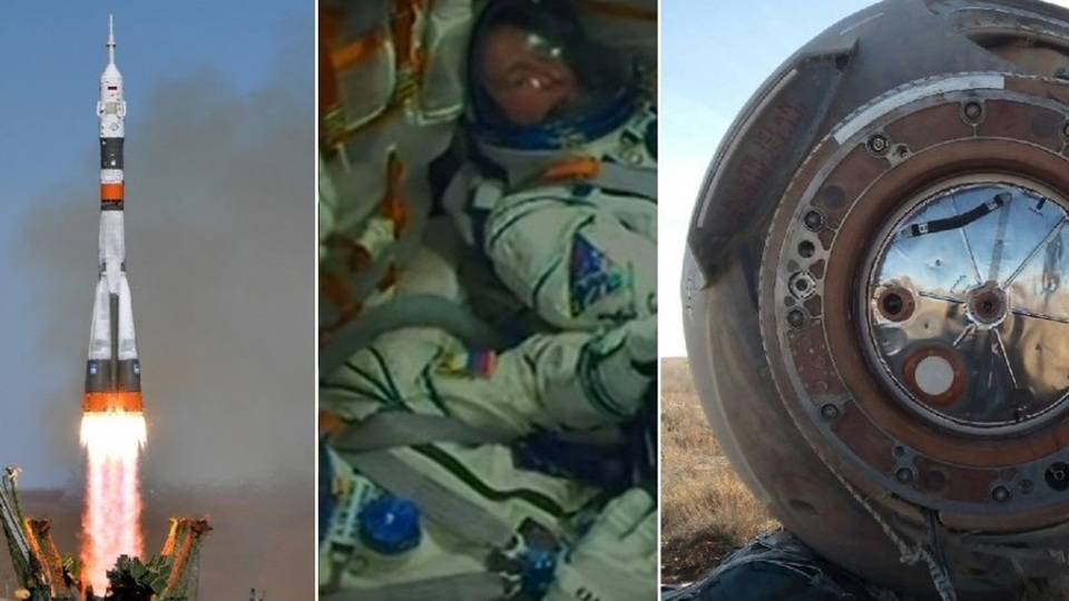 Cú thoát hiểm thần tốc của phi hành gia tàu vũ trụ Soyuz - 2
Hai phi hành gia thoát hiểm an toàn. (Ảnh: Sputnik)