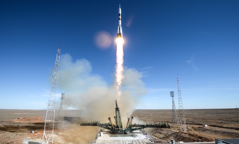 Cú thoát hiểm thần tốc của phi hành gia tàu vũ trụ Soyuz - 1
Tàu Soyuz MS-10 được phóng đi từ sân bay vũ trụ Baikonur ở Kazakhstan. (Ảnh: Sputnik)
