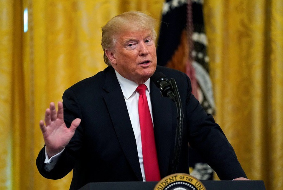 Ông Trump nói còn nhiều "đòn" đối phó Trung Quốc trong cuộc chiến thương mại - 1
Tổng thống Mỹ Donald Trump (Ảnh: Reuters)