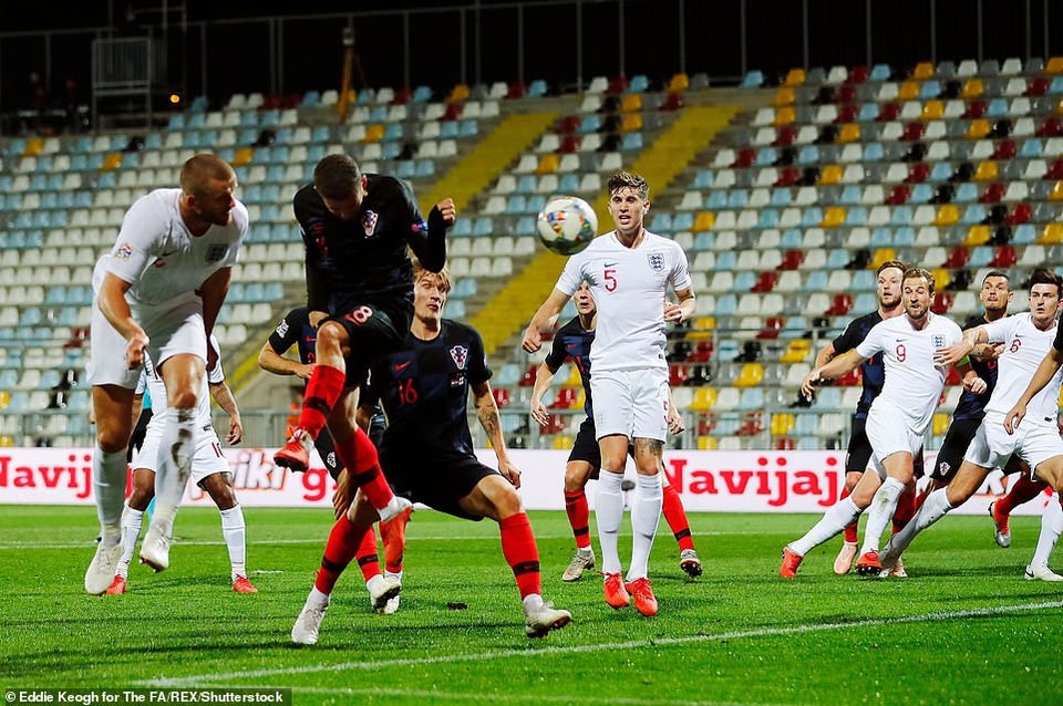 Đội tuyển Anh bất phân thắng bại với Croatia - 19 Đội tuyển Anh bất phân thắng bại với Croatia - 19