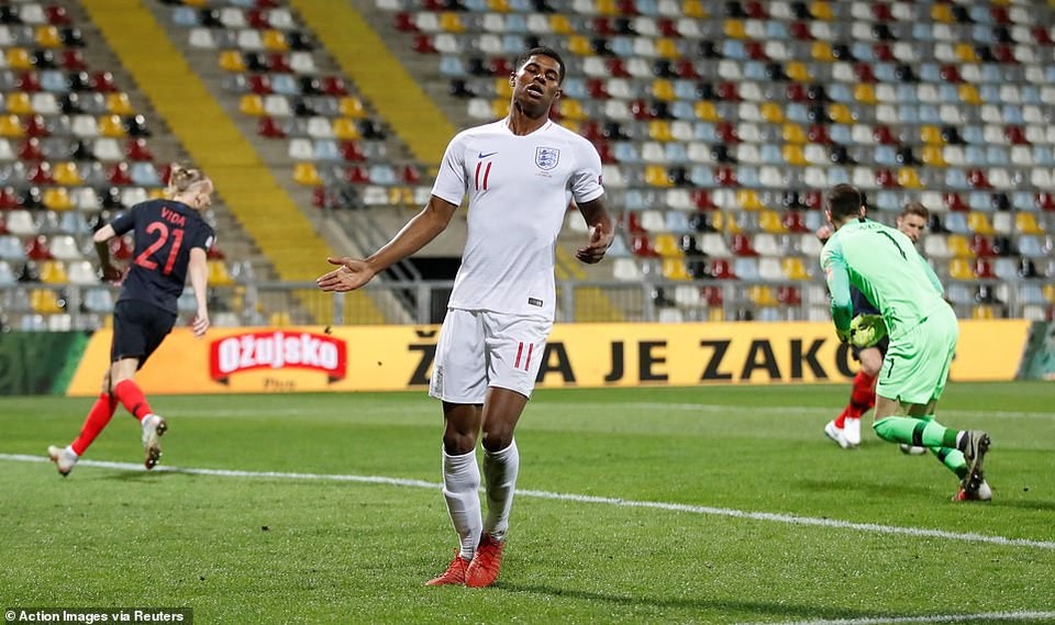 Đội tuyển Anh bất phân thắng bại với Croatia - 14
Nỗi thất vọng của Rashford...