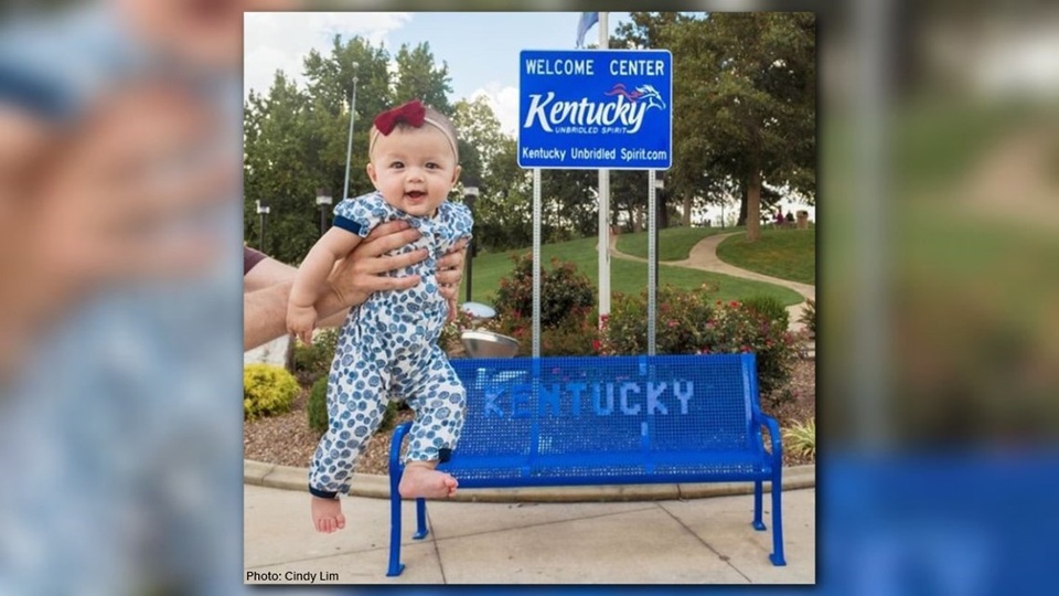 Bé gái 5 tháng tuổi du lịch gần 50 bang nước Mỹ - 5 Mọi hình ảnh của bé đều được đăng tải trên Instagram cá nhân