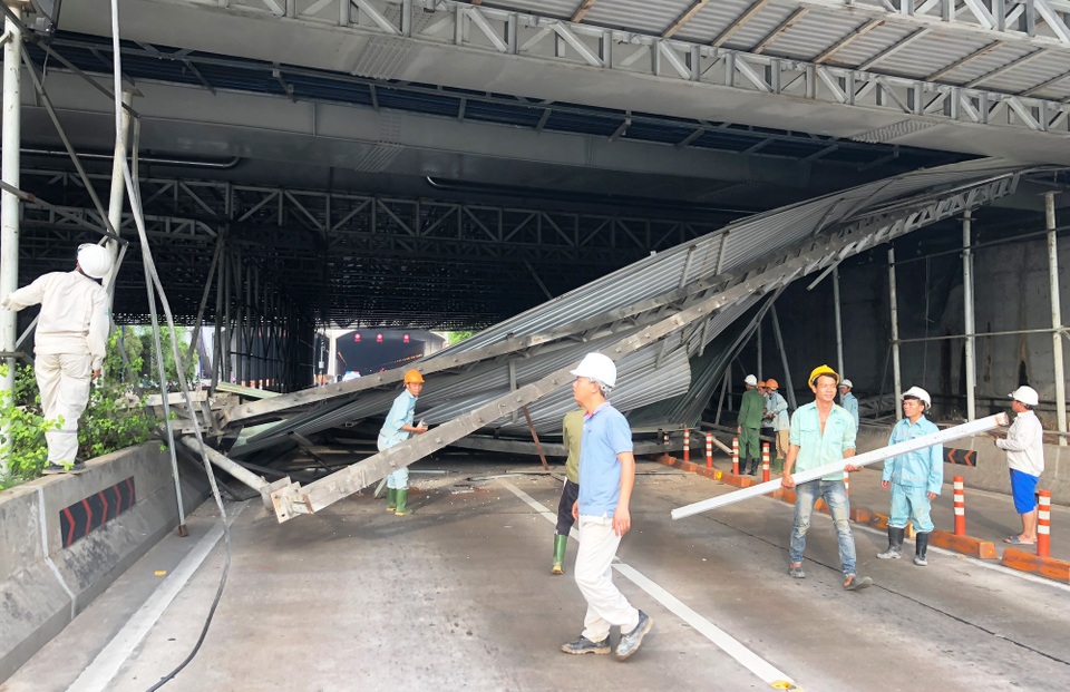 Đến 10h cùng ngày, sự cố mới được khắc phục và hiện trường được giải tỏa, hầm Thủ Thiêm được lưu thông trở lại. Tuy nhiên phương tiện vẫn còn di chuyển chậm và phải đến giữa trưa, giao thông mới thật sự trở lại bình thường.