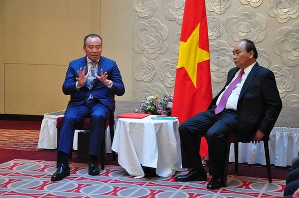 Được Thủ tướng tiếp, Chủ tịch Tập đoàn Tân Việt - Ba Lan nói "xe Vinfast ra là Vifon mua ngay" - 1
Chủ tịch Tập đoàn Tân Việt báo cáo trước Thủ tướng Nguyễn Xuân Phúc - Ảnh: Thế Dũng