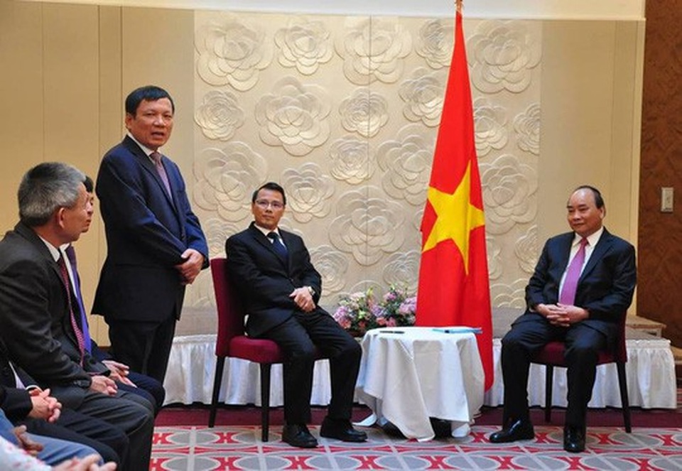 Được Thủ tướng tiếp, Chủ tịch Tập đoàn Tân Việt - Ba Lan nói "xe Vinfast ra là Vifon mua ngay" - 2
Thủ tướng Nguyễn Xuân Phúc tiếp Liên hiệp Hội người Việt Nam tại Châu Âu và Hội người Việt Nam tại Cộng hòa Czech