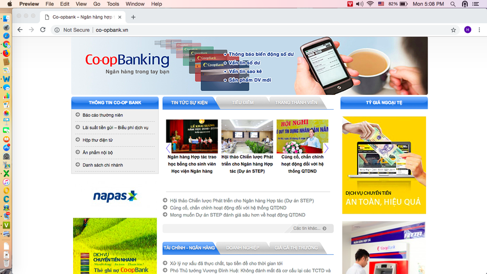 Website Ngân hàng Hợp tác xã VN bị tấn công đòi 100.000 USD tiền chuộc - 1
Từ khoảng 14h, người dùng không thể truy cập được địa chỉ trên mà chỉ nhận được thông báo mất quá nhiều thời gian để phản hồi từ trình duyệt, nhưng đến 17h, trang web này đã hoạt động trở lại.