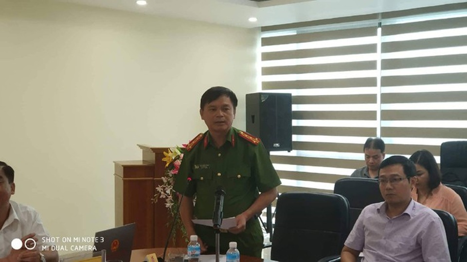 Khởi tố vụ gài mìn tại cây ATM - 1
Đại tá Thái Hồng Công - Phó Giám đốc công an tỉnh Quảng Ninh