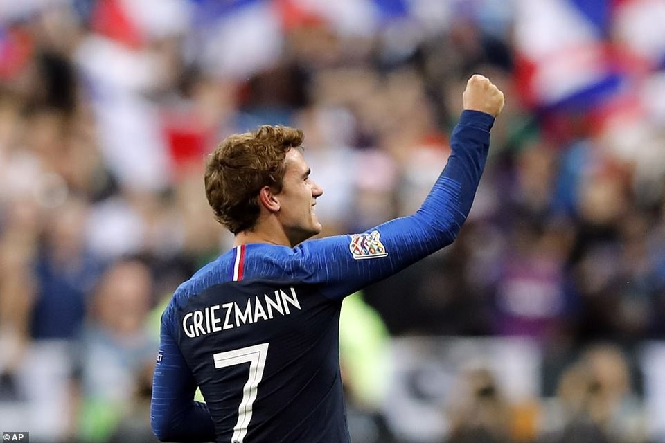 Cú đúp của Griezmann giúp Pháp ngược dòng hạ gục Đức - 1
Griezmann trở thành người hùng của tuyển Pháp