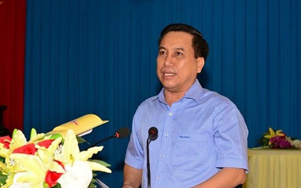 Cách chức Chủ tịch UBND Thành phố Trà Vinh - 1 Ông Diệp Văn Thạnh (ảnh Cổng thông tin điện tử Trà Vinh)