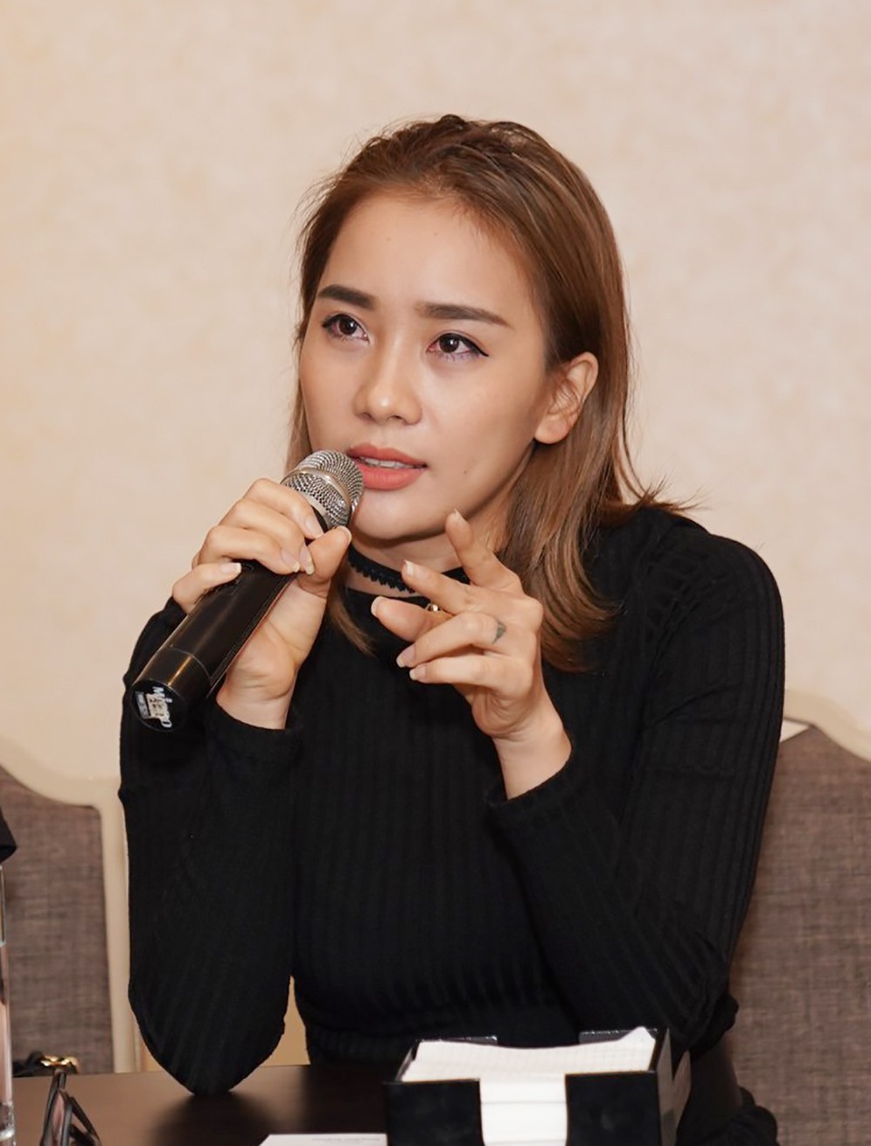 Phạm Lịch khóc khi nhắc lại câu chuyện P.A.K trong hội nghị “Ngăn chăn bạo lực đối với phụ nữ” - 2 Đôi lúc xúc động khi nói về câu chuyện của mình, Phạm Lịch đã không kiềm được nước mắt. Nhớ lại khoảng thời gian đó, Phạm Lịch vẫn còn nhiều cảm xúc khi bản thân đương đầu với nhiều thách thức. Cô cho rằng đây là một khoảnh khắc sẽ không bao giờ quên trong cuộc đời.