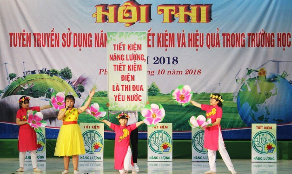 Tuyên truyền cho học sinh sử dụng năng lượng tiết kiệm và hiệu quả trong trường học - 1 Phần dự thi thuyết trình của Phòng GD&ĐT huyện Phú Hòa